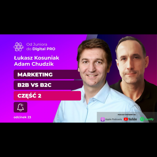 Błędy w sprzedaży high-ticket, account based marketing, performance w B2B i inne. Łukasz Kosuniak